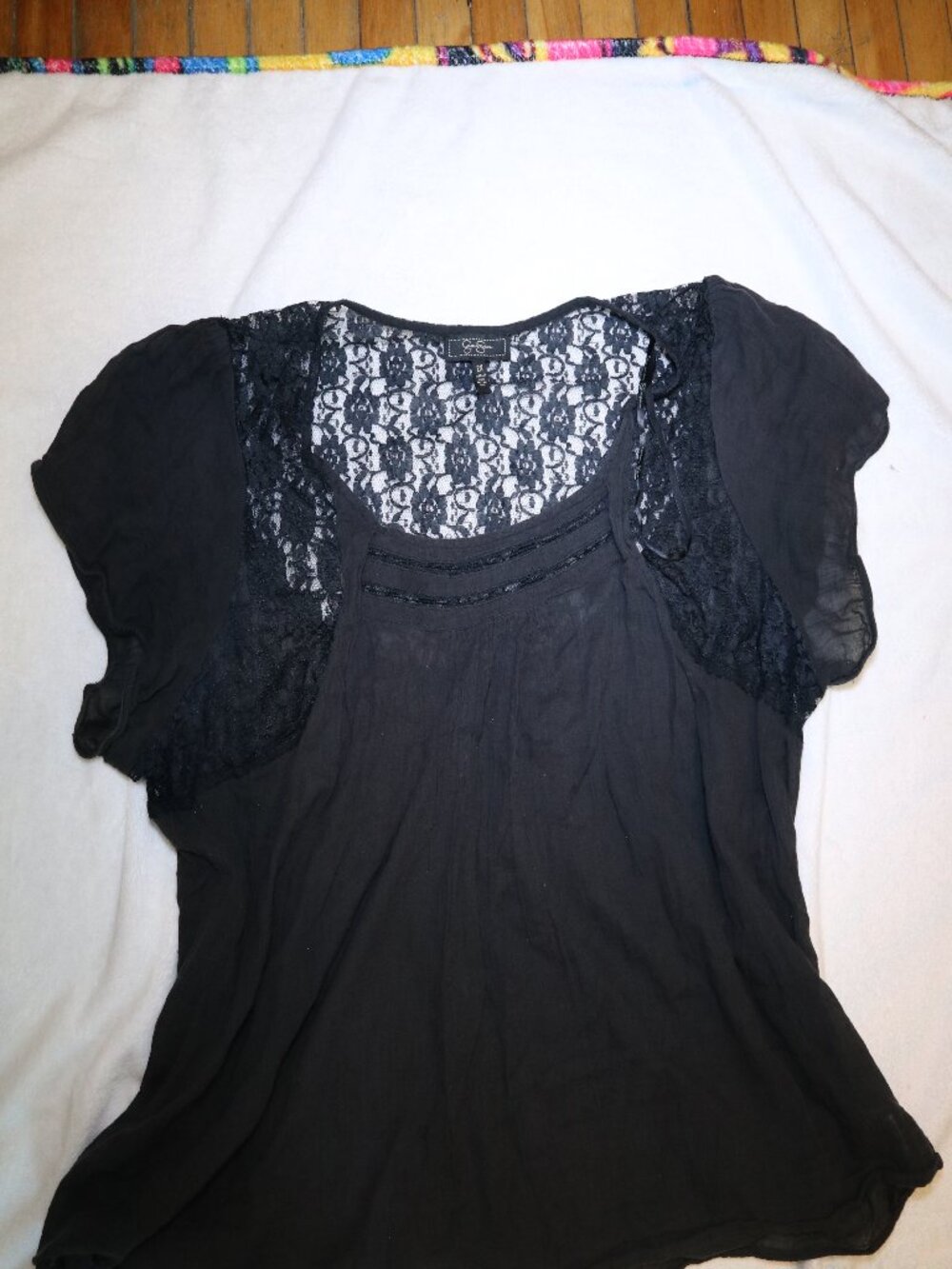 Jessica Simpson Black short sleeve t-shirt
